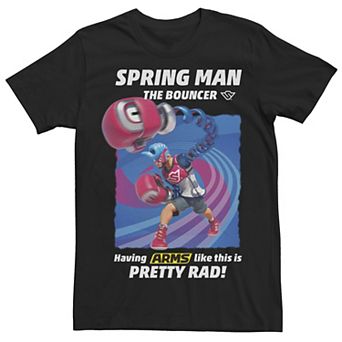 Men's Arms Spring Man The Bouncer Poster Graphic Tee
