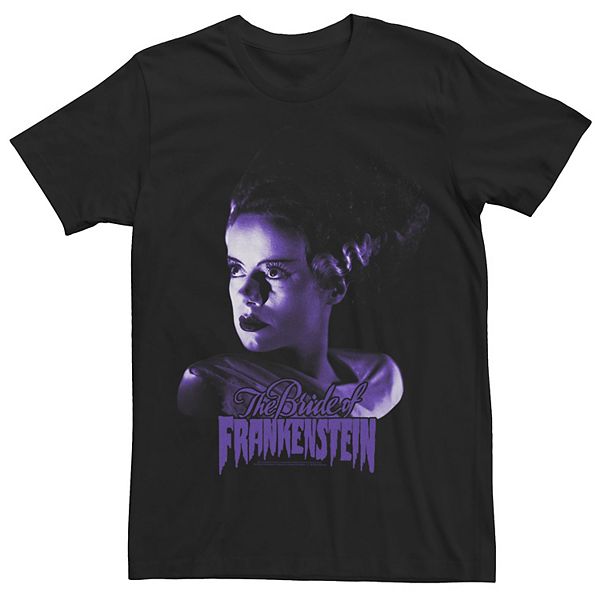 Men's Universal Monsters Bride of Frankenstein Logo Tee