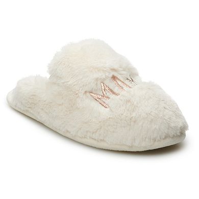 Women's LC Lauren Conrad "Mama Llama" Faux Fur Slippers