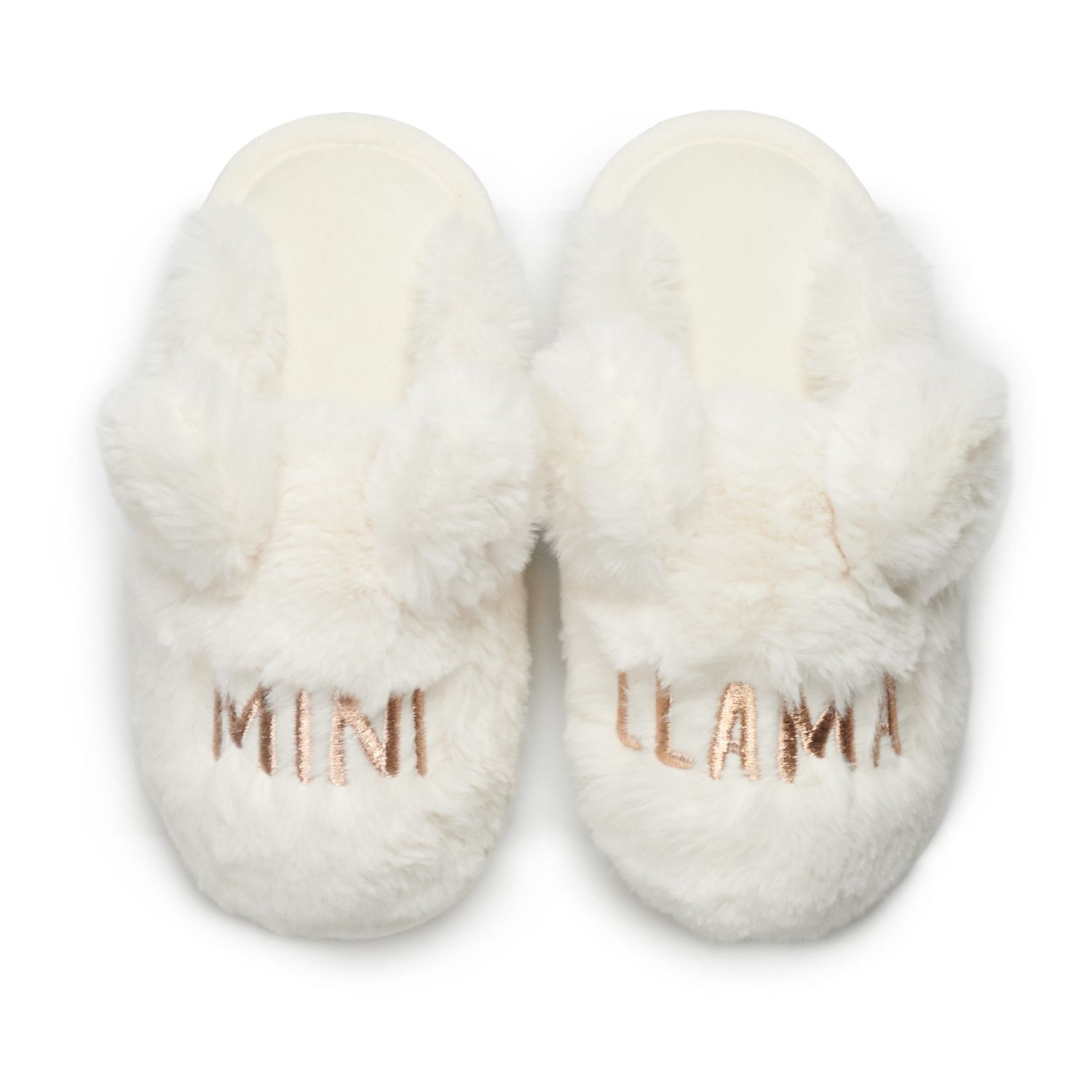 llama slippers kids