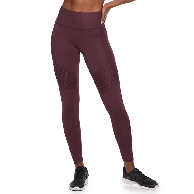 Women s FILA SPORT High Waisted Moto Leggings