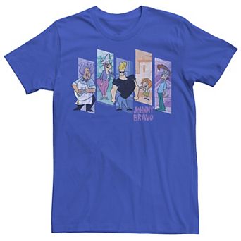 Men's Johnny Bravo Groupshot Tee