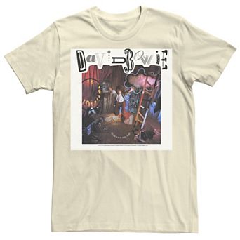 Men's David Bowies Never Let Me Down Graphic Tee