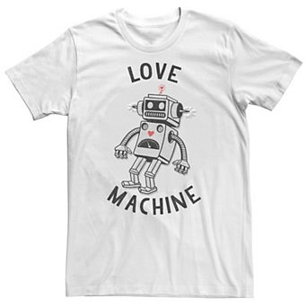 Men's Love Machine Toy Robot Graphic Tee
