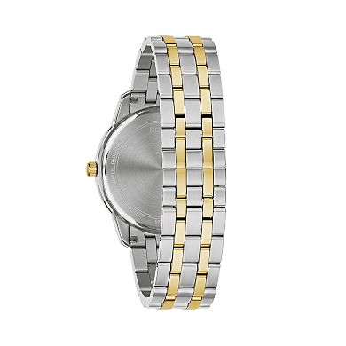 Bulova Men's Diamond Accent Two-Tone Stainless Steel Watch - 98D165