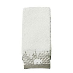 Georgiabags 100% Cotton Velour Fingertip Towel Set (3 Pack), Cotton, Super Soft 11 x 18 Small Hand Towels, Extra-Absorbent Finger Tip Towels for Bathr