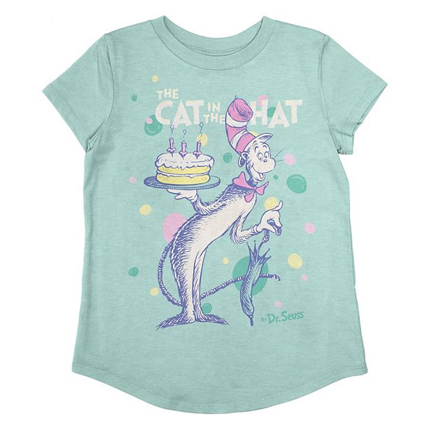 Girls 4-12 Jumping Beans® Dr. Seuss The Cat In The Hat Birthday Graphic Tee