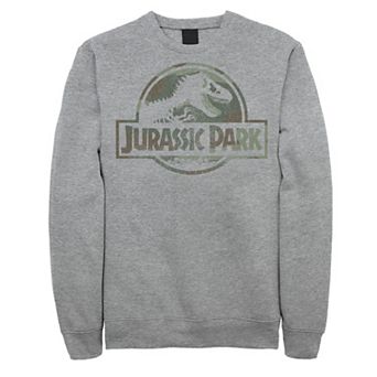 Men's Jurassic Park Camo Logo Graphic Fleece