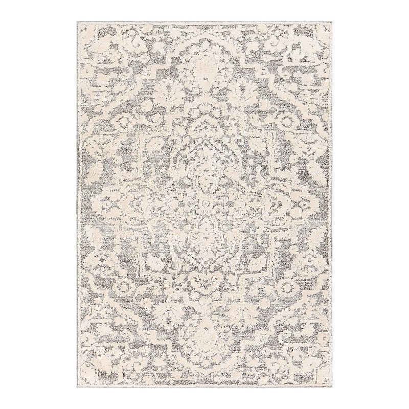 Decor 140 Grace Medallion Area Rug, Grey, 8X10 Ft
