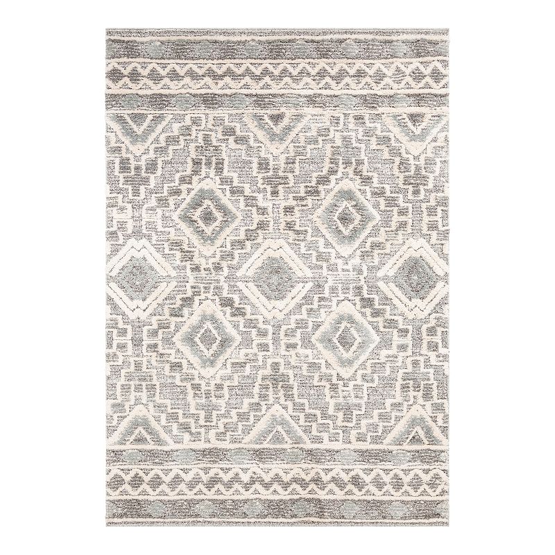 Decor 140 Ginny Area Rug, Grey, 5X7 Ft