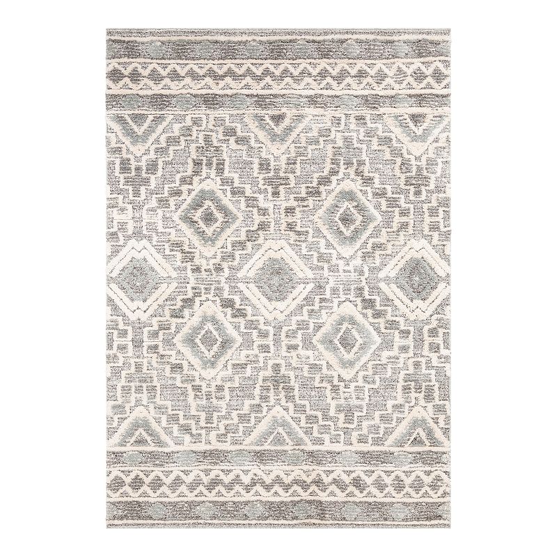 Decor 140 Ginny Area Rug, Grey, 5X7 Ft