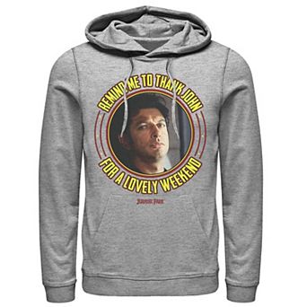 Men's Jurassic Park Remind Me To Thank John Hoodie