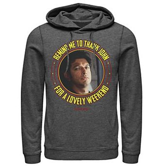 Men's Jurassic Park Remind Me To Thank John Hoodie