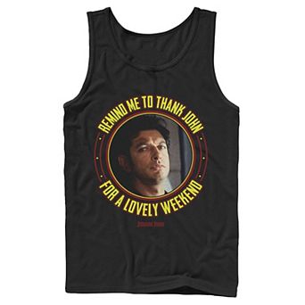 Men's Jurassic Park Remind Me To Thank John For The Weekend Tank Top