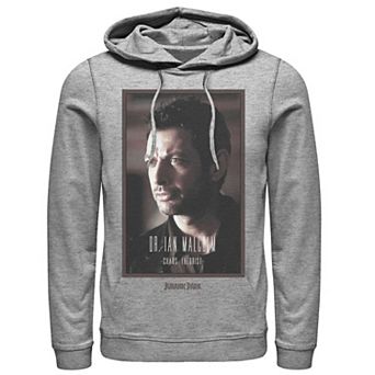 Men's Jurassic Park Dr. Ian Malcolm Chaos Theorist Pullover Hoodie