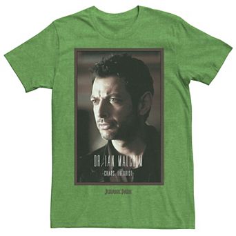 Men's Jurassic Park Dr. Ian Malcolm Chaos Theorist Tee