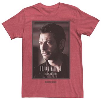Men's Jurassic Park Dr. Ian Malcolm Chaos Theorist Tee