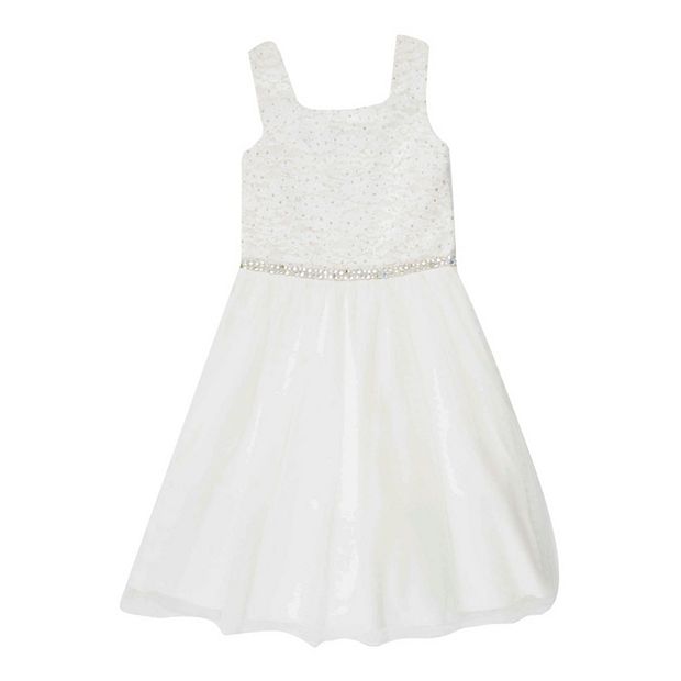 Kohls girls deals white dresses