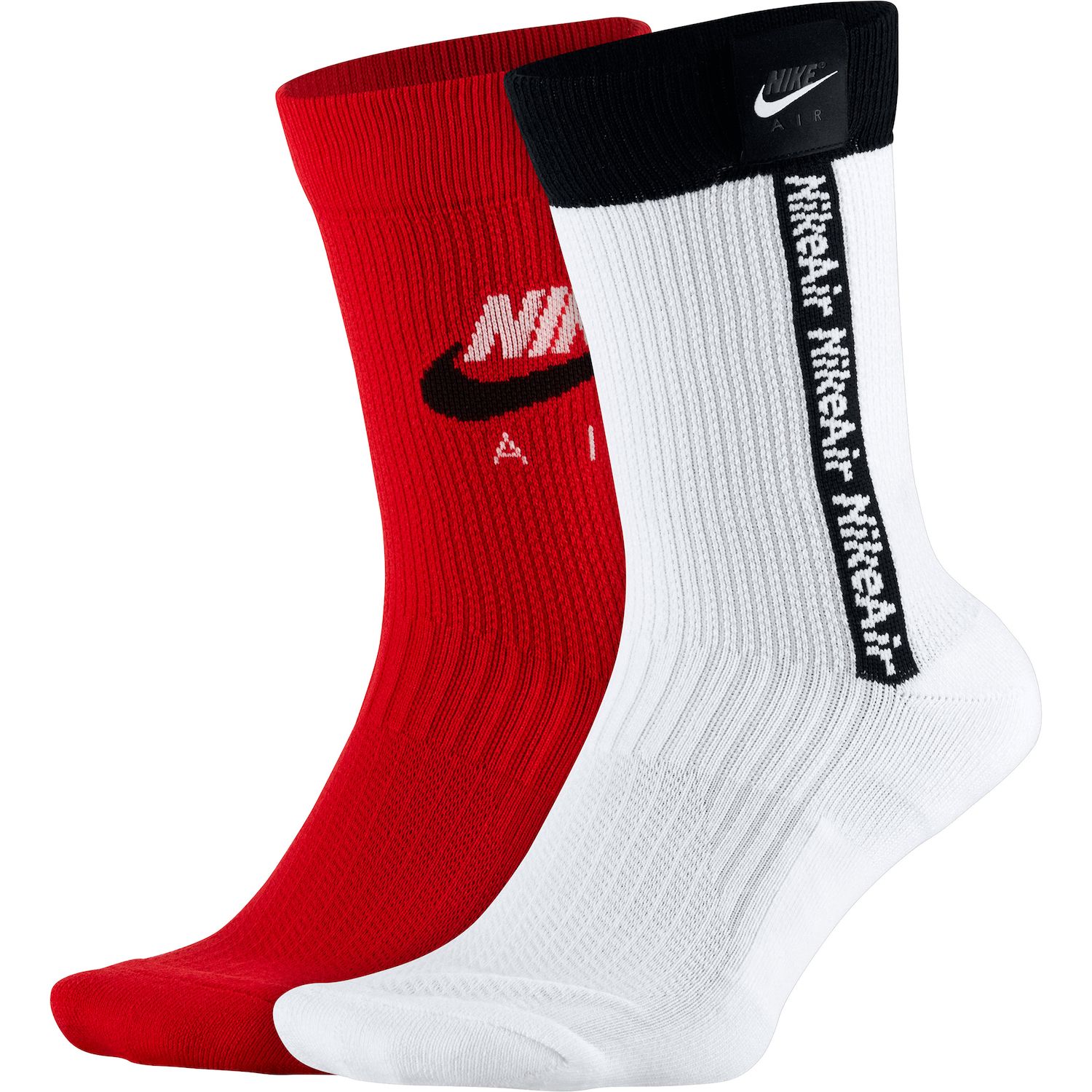 Nike Air 2-pack SNKR SOX Unisex Crew Socks