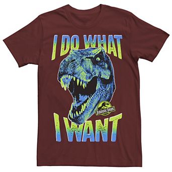 Men's Jurassic Park T-Rex I Do What I Want Tee