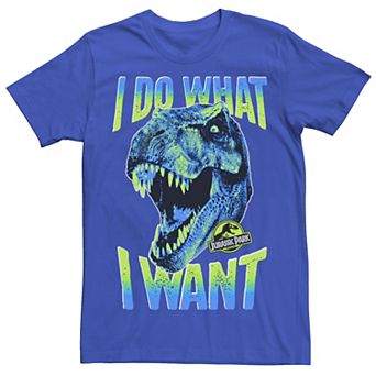 Men's Jurassic Park T-Rex I Do What I Want Tee