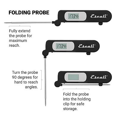 Escali Folding Digital Thermometer