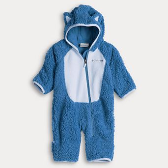 Baby Boy Columbia Fox Sherpa Hooded Bunting