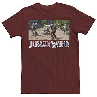 Men's Jurassic World Owen Raptor Pack Trainer Graphic Tee