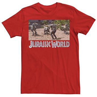 Men's Jurassic World Owen Raptor Pack Trainer Graphic Tee