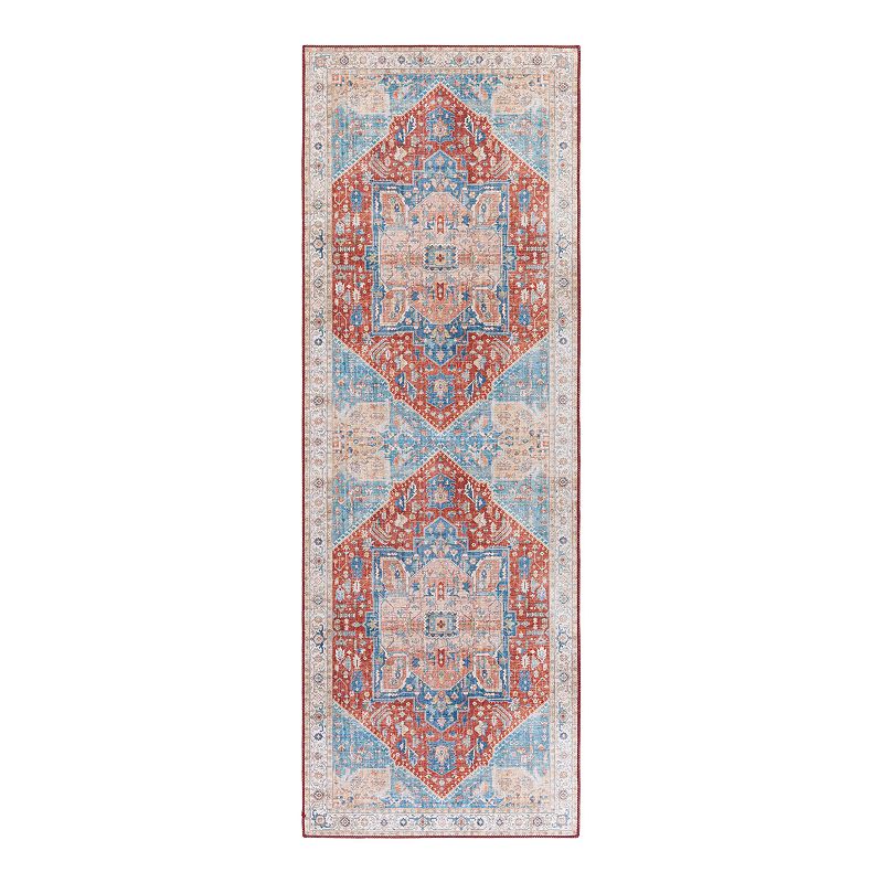 Decor 140 Rudy Bohemian Area Rug, Red, 7.5X9.5 Ft