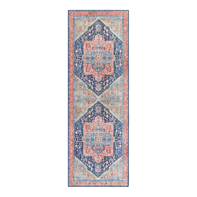 Decor 140 Blachard Geometric Rug, Blue, 5X7.5 Ft