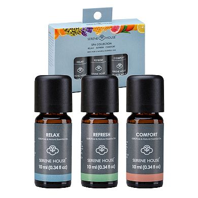 Serene House Spa Essential Oil Collection
