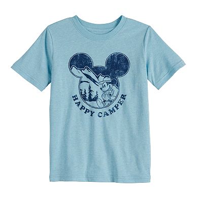 Disney Mickey Mouse Boys 4-7 Earth Day "Happy Camper" Graphic Tee by Family Fun™