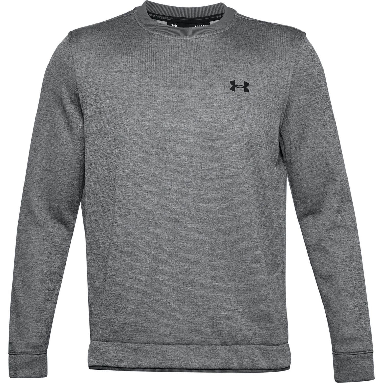 under armour men's sweaterfleece henley long sleeve shirt