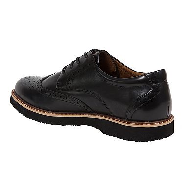 Deer Stags Walkmaster Men's Water Resistant Wingtip Dress Shoes
