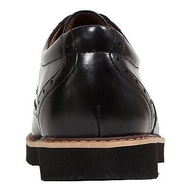 Deer Stags Walkmaster Men's Water Resistant Wingtip Dress Shoes