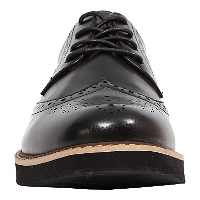 Deer Stags Walkmaster Men's Water Resistant Wingtip Dress Shoes