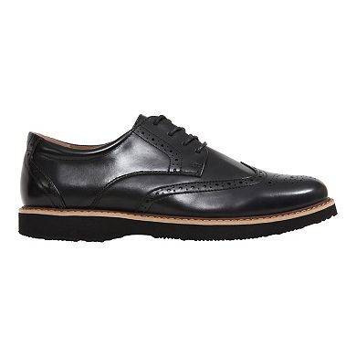 Deer Stags Walkmaster Men's Water Resistant Wingtip Dress Shoes