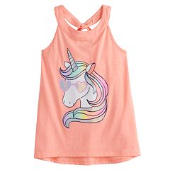 Girl S Tops Cute Shirts For Girls Kohl S - roblox unicorn shirt id