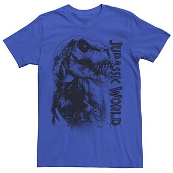 Men's Jurassic World T-Rex Close-Up Portrait Graphic Tee