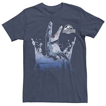 Men's Jurassic World Aquatic Dinosaur Splash Graphic Tee