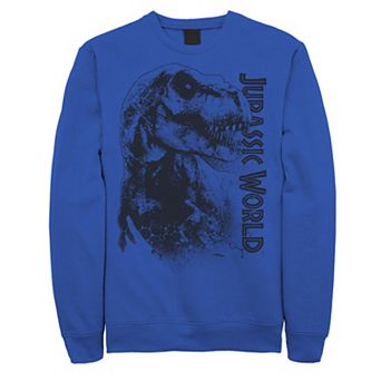 Men's Jurassic World T-Rex Close-Up Portrait Sweatshirt