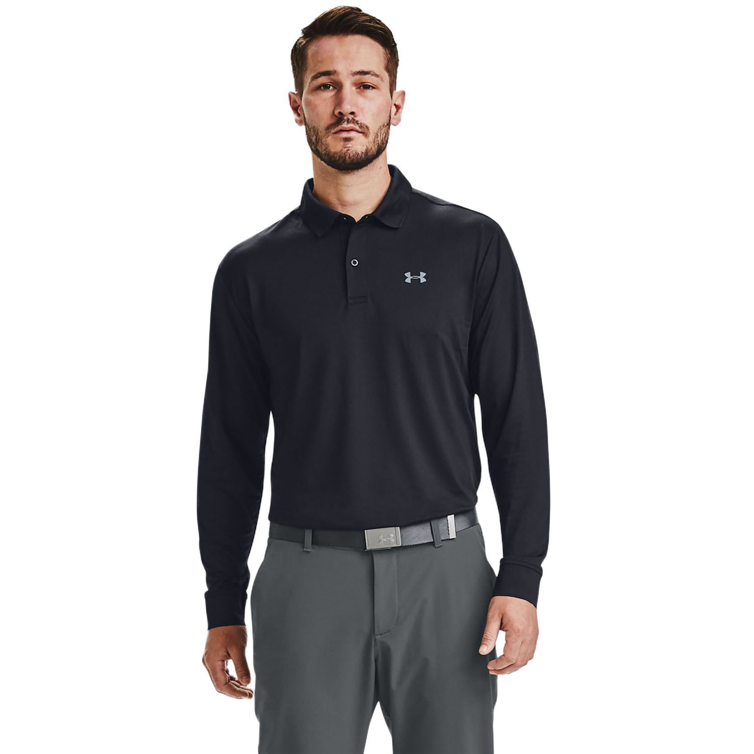 under armour long sleeve golf polo