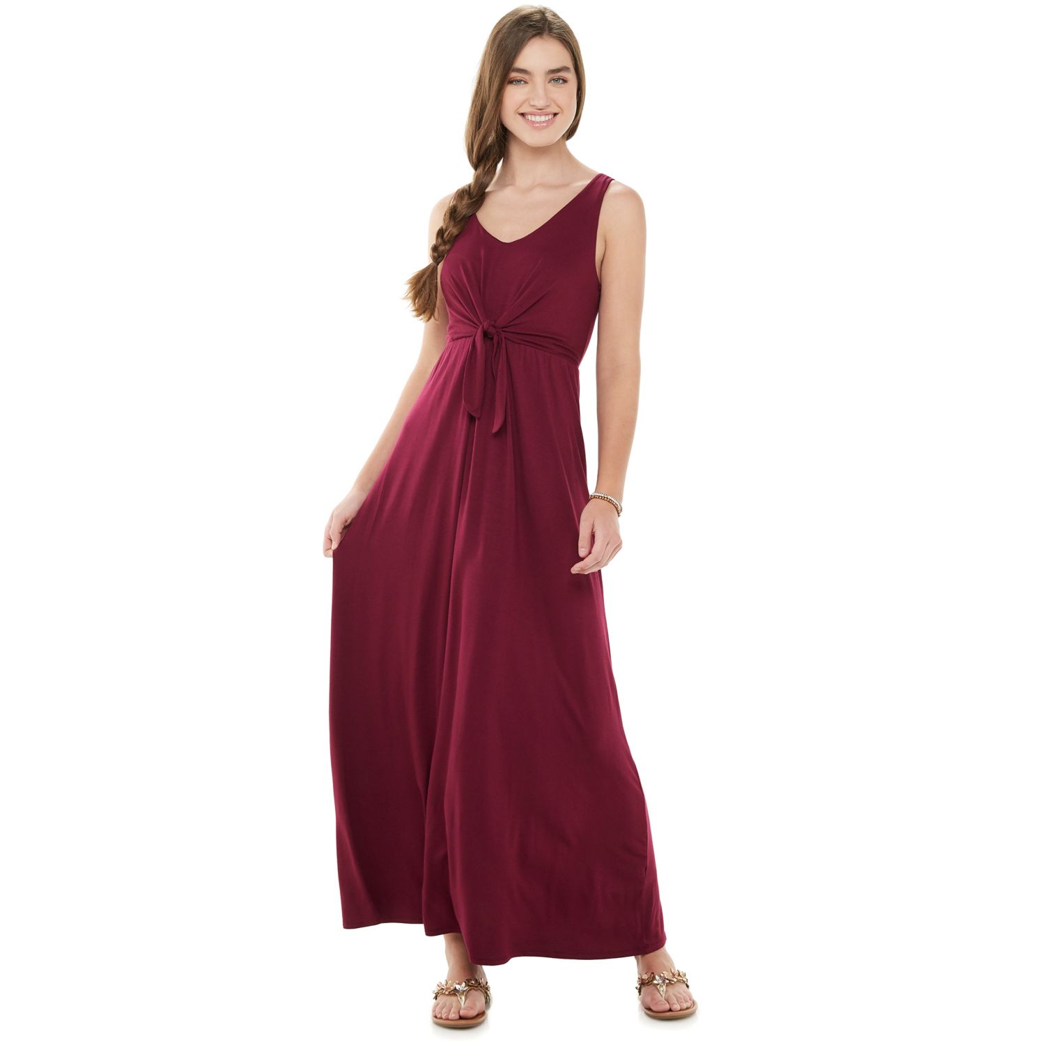 kohls womens long dresses