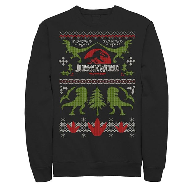 Men's dinosaur christmas jumper hot sale