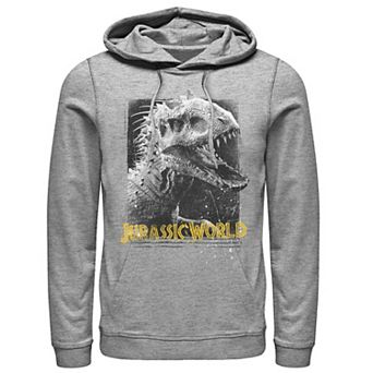 Men's Jurassic World Indominus Rex Profile View Graphic Pullover Hoodie