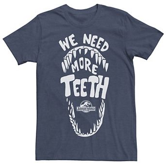 Men's Jurassic World We Need More th Graphic Tee