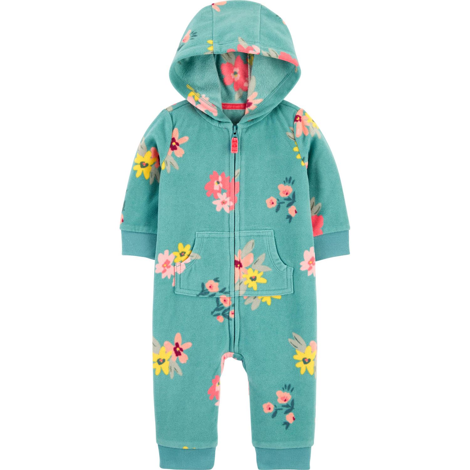 fleece jumpsuit baby girl