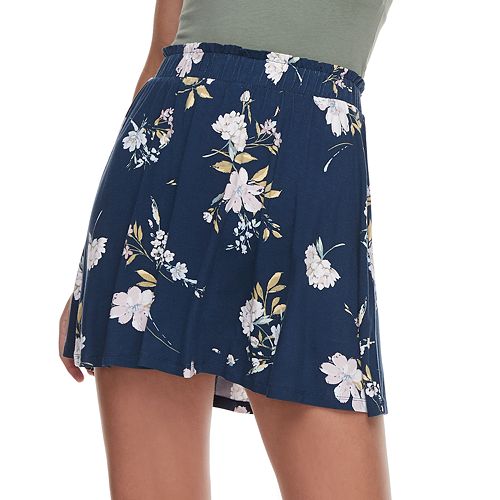 Juniors' SO® Double Slit Mini Skirt