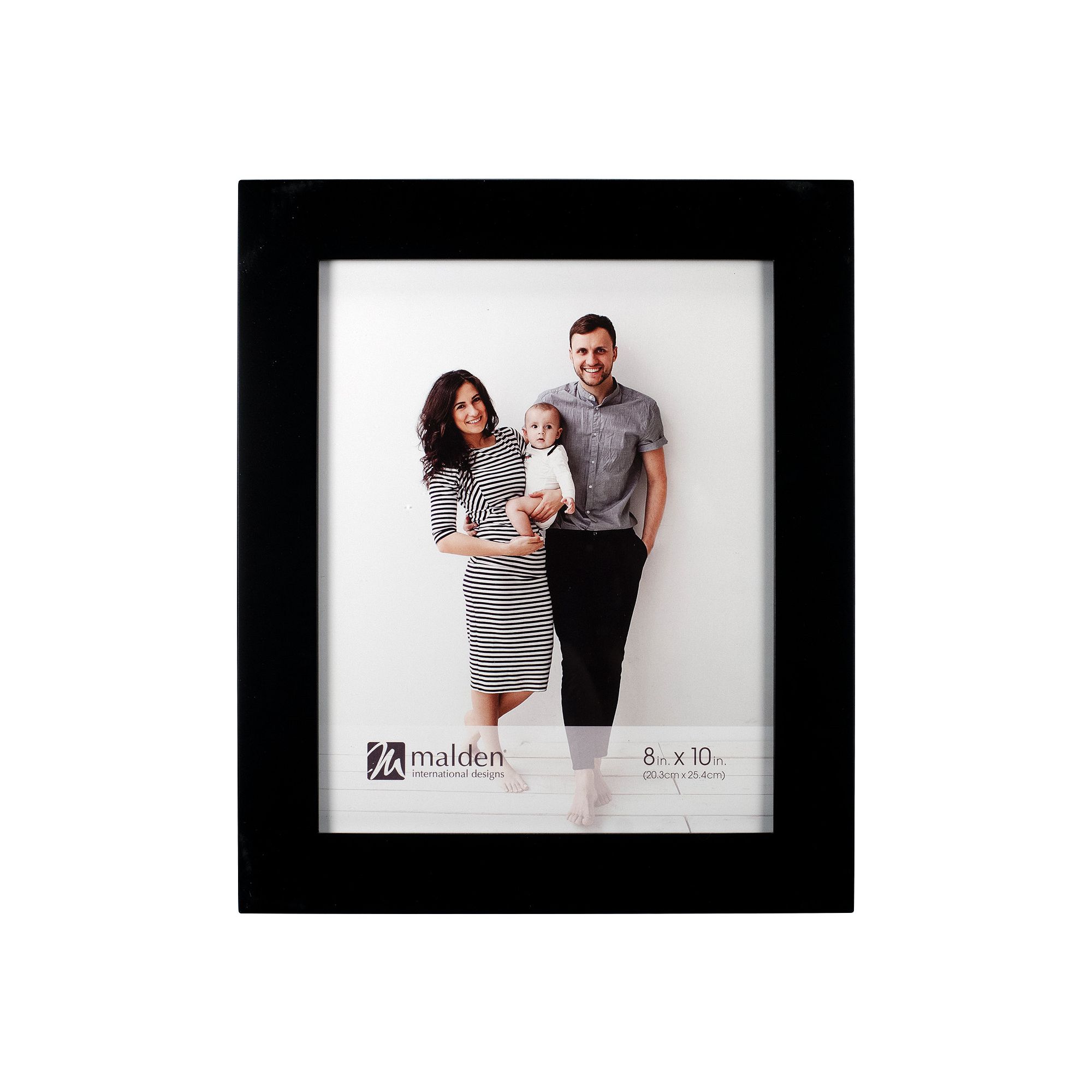 Malden Wide Linear Frame, Black